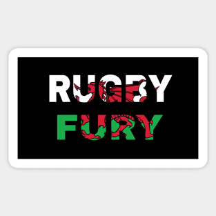 Welsh rugby design Sticker